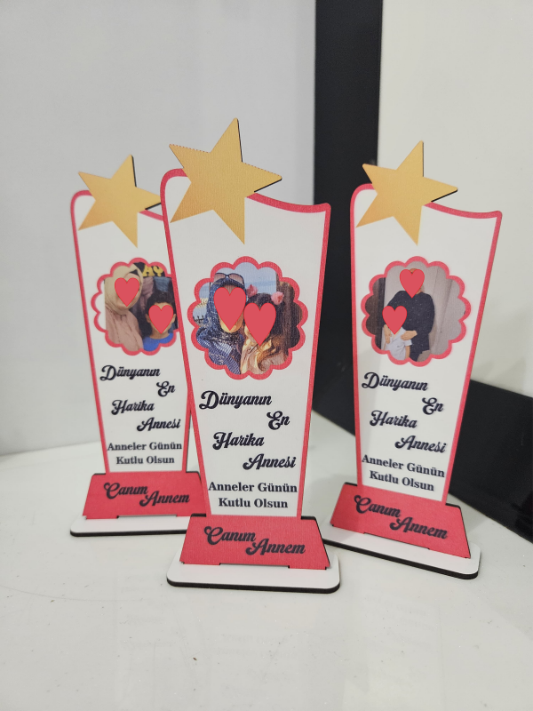 Anneler Günü Resim Baskılı Plaket …