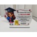 Mezuniyet Plaket  Çocuk Figürü Baskılı