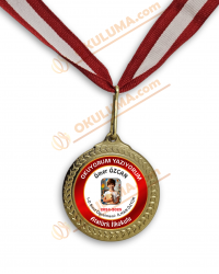 Okuyorum Yazıyorum Madalya (Model 2)