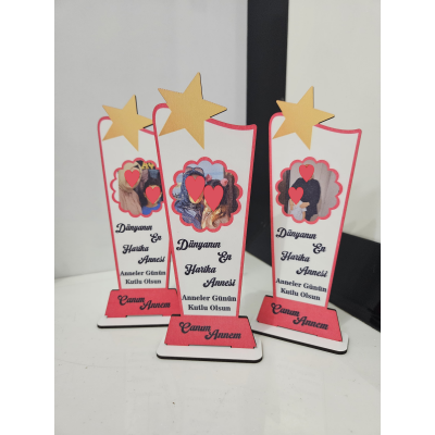 Anneler Günü Resim Baskılı Plaket …