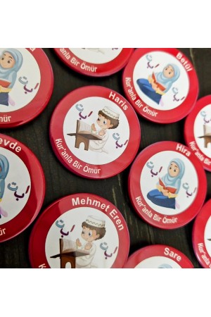 Kur'anla Bir Ömür Metal Rozet&hellip;